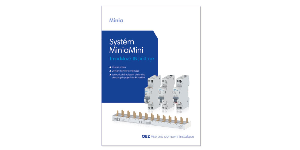 brožura Systém MiniaMini