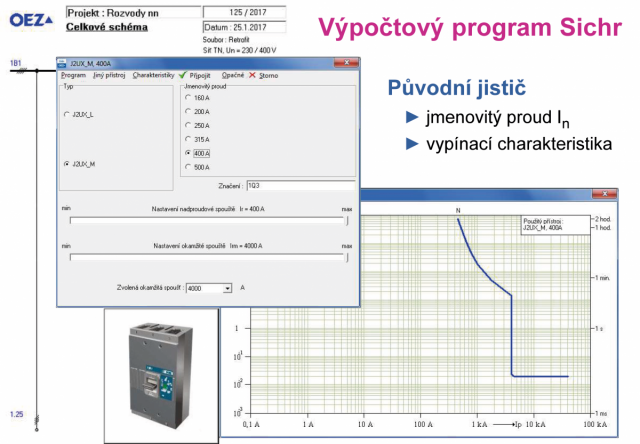 Výpočtový program Sichr